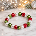 Christmas Pearls Bracelet
