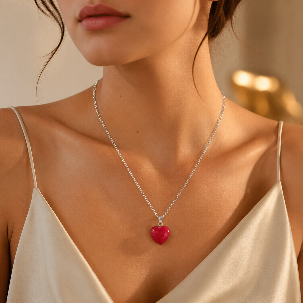 Red Heart Necklace