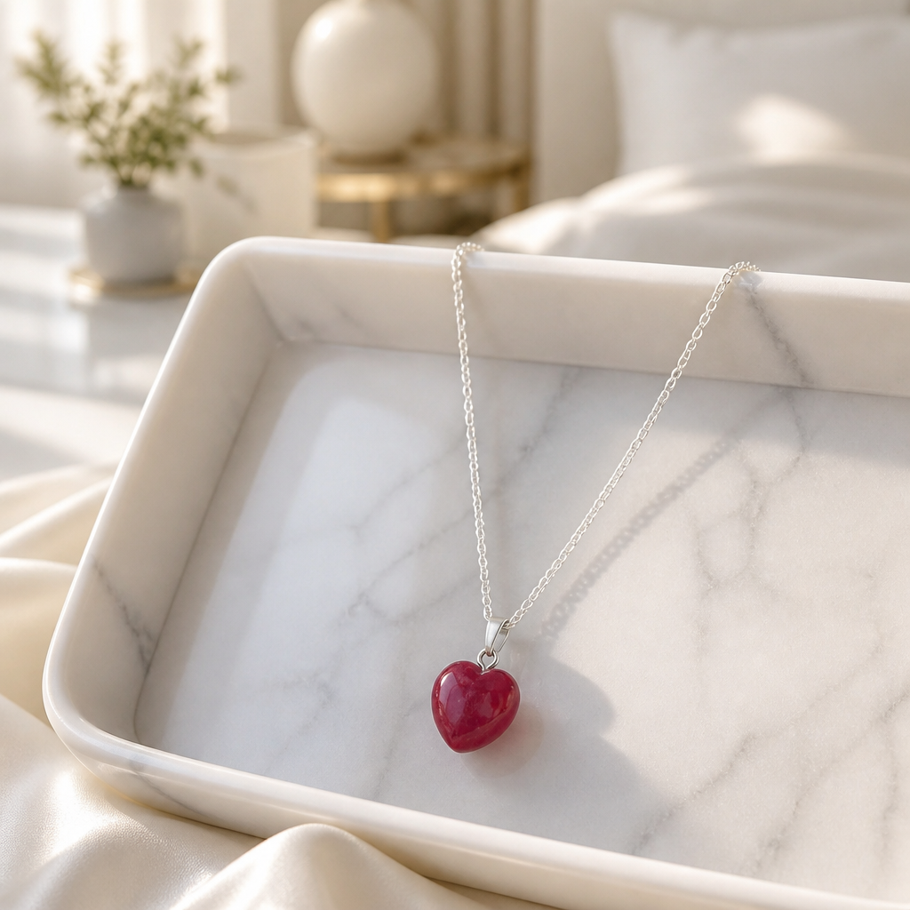 Red Heart Necklace